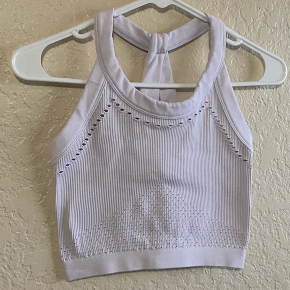 Free People Serendipity Crochet Cami, Light Lavender, Size XS - Picture 3 of 6